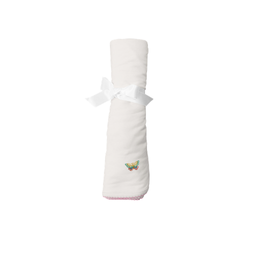 Butterfly Bliss Pip Embroidered Blanket