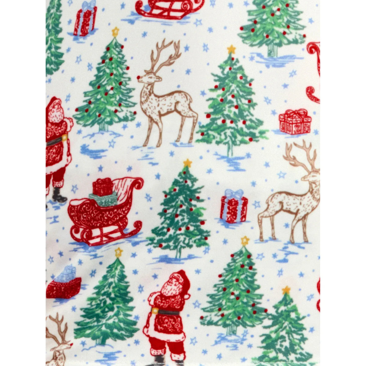 Tidings and Toile Toddler Pajama Set