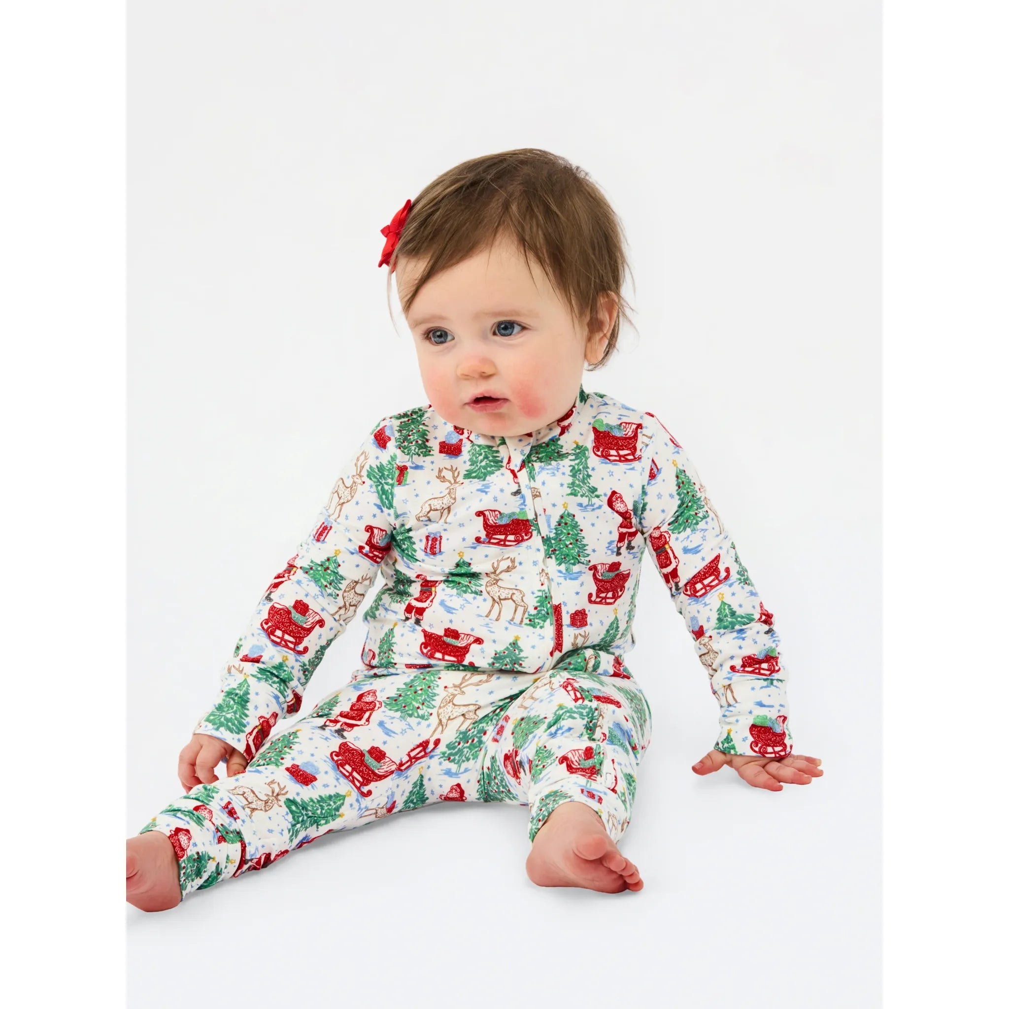 Tidings and Toile Baby Coverall