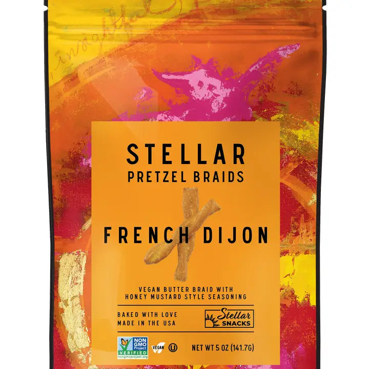 Stellar Pretzel Braids- French Dijon
