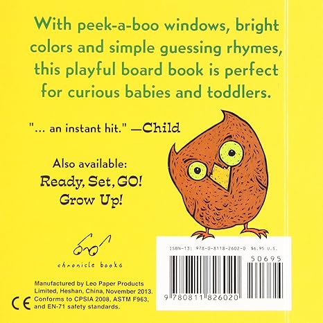 Peek-A-Who Book