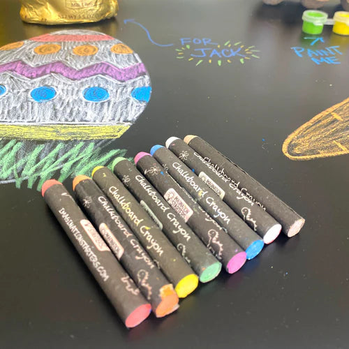 Chalkboard Crayon Set of 8 Crayons