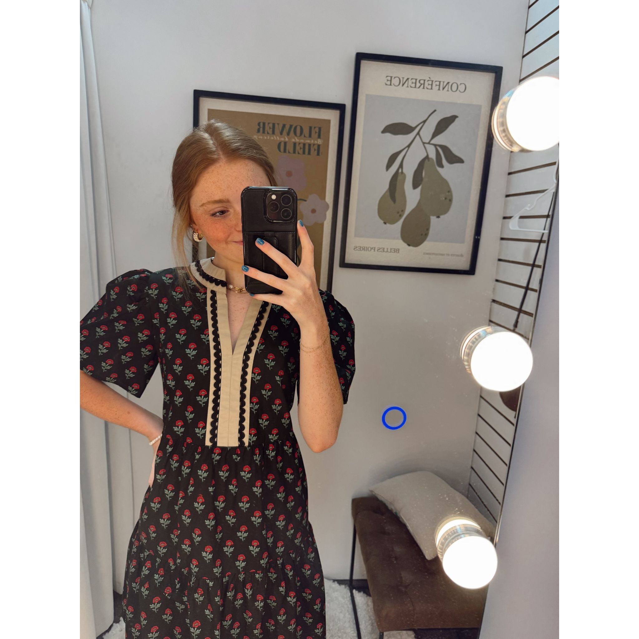 Fall Flower Dress