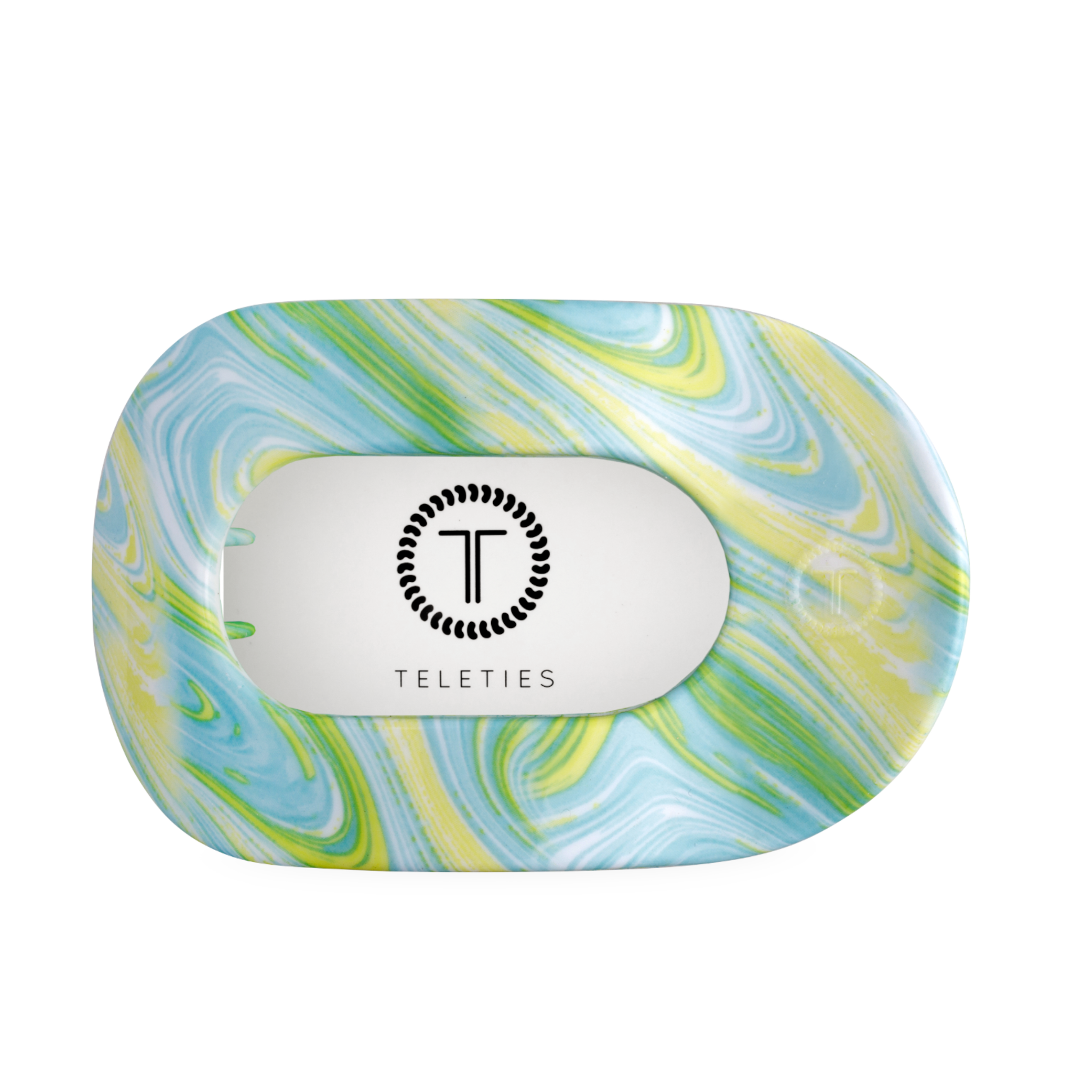 By the Sea Shore | Large | Flat Round Hair Clip