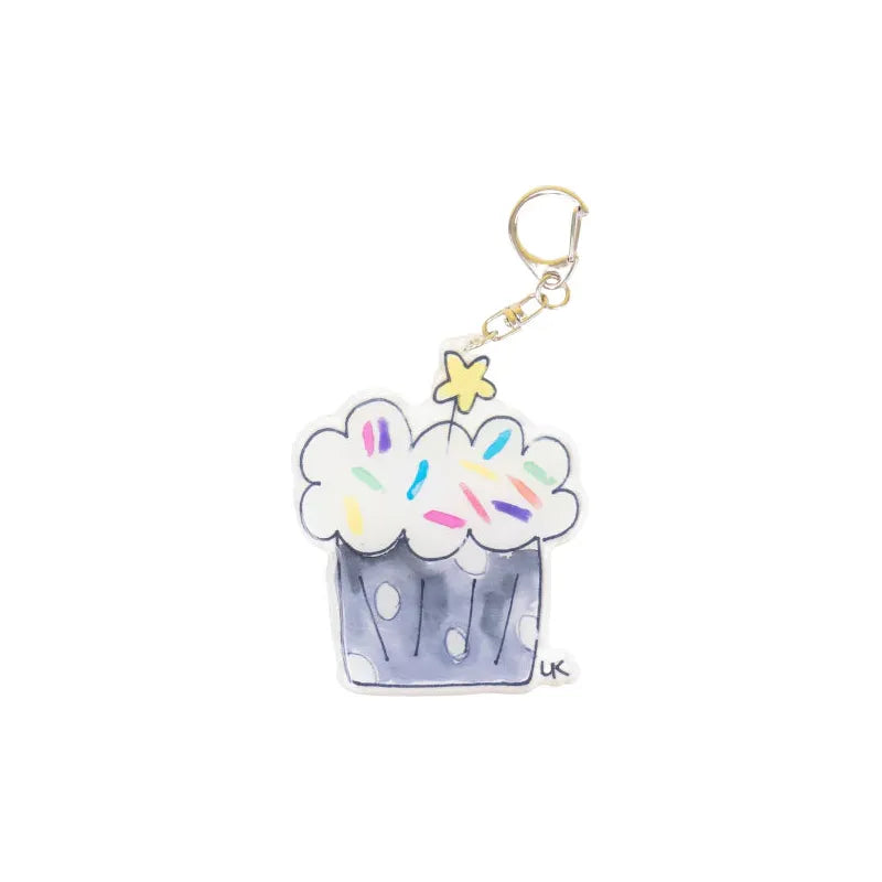 Cupcake Keychain