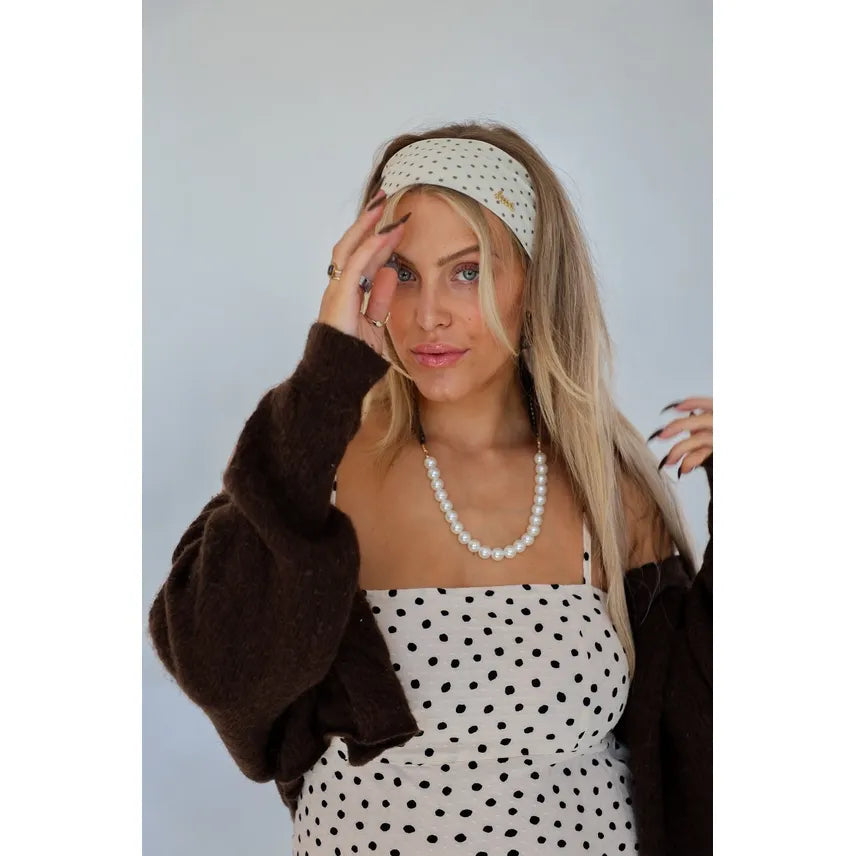 Polka Dot Soft Headband