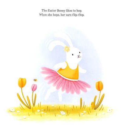 The Easter Bunny Likes To Hop