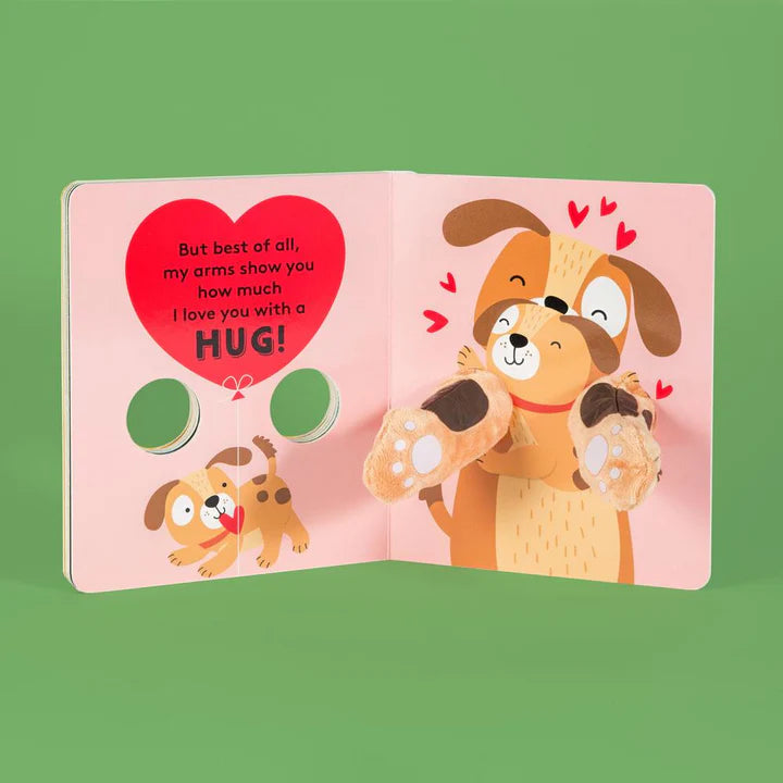 Hug Me Little Puppy Puppet Book