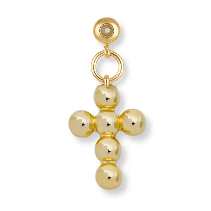 Bubble Cross Grip Charm
