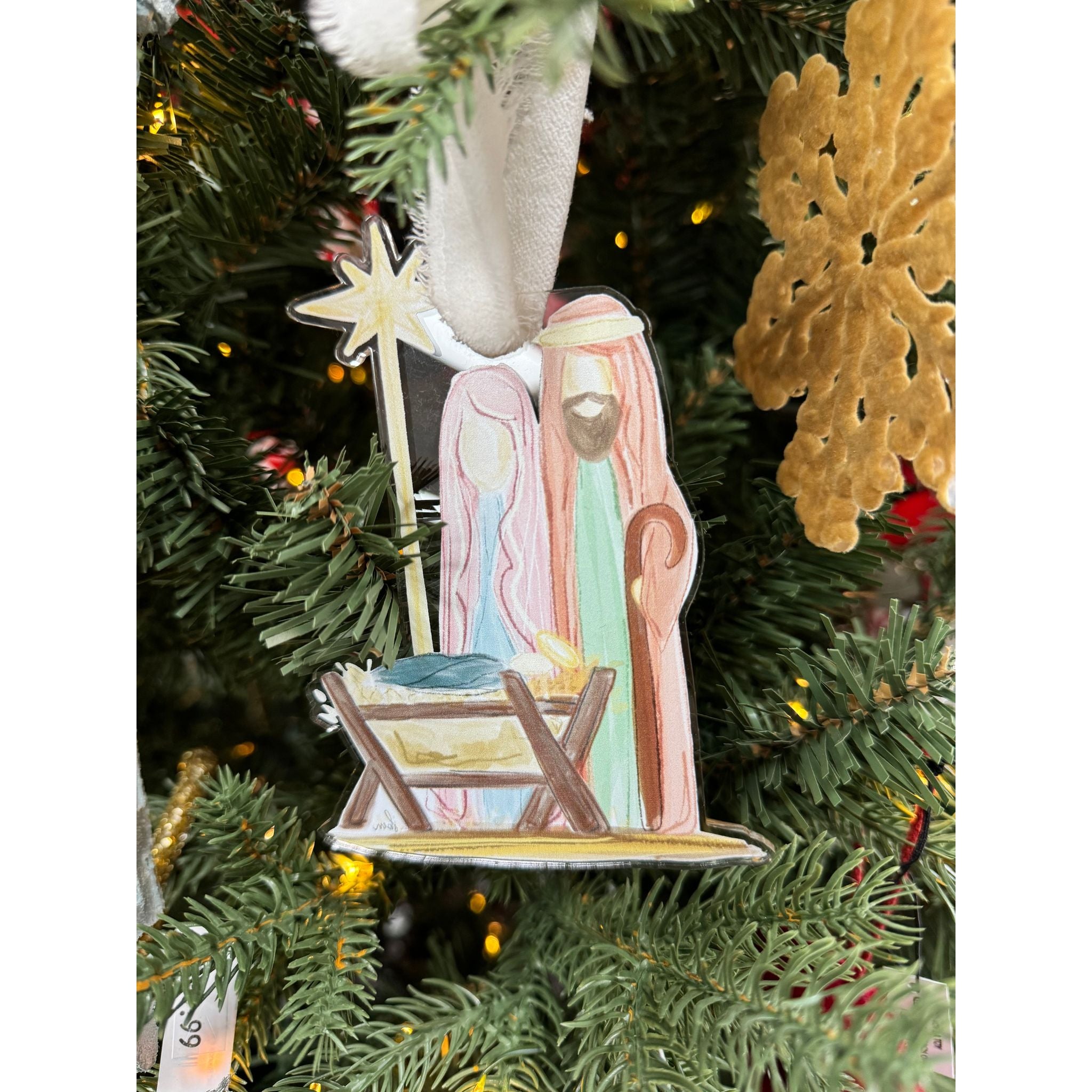 J. Bell Art | Holy Family Ornament