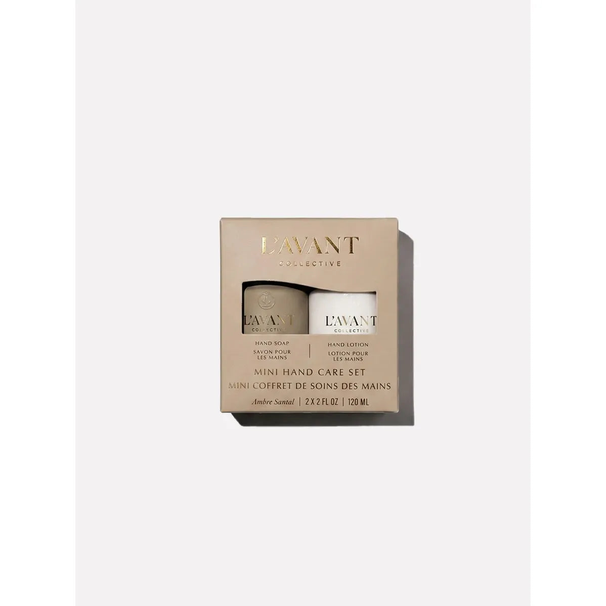 L'AVANT Mini 2oz Hand Soap + Hand Lotion