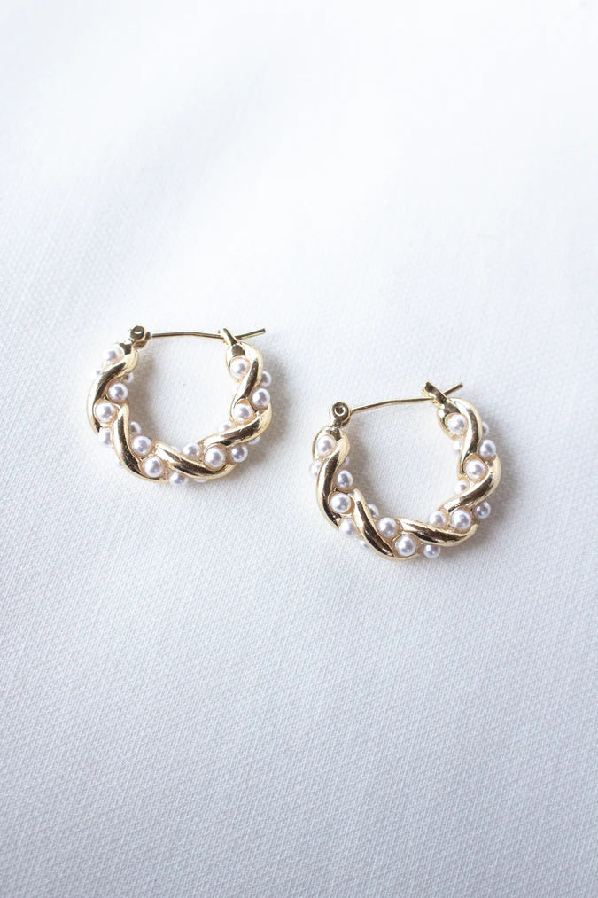 Audrey Hoop Earrings