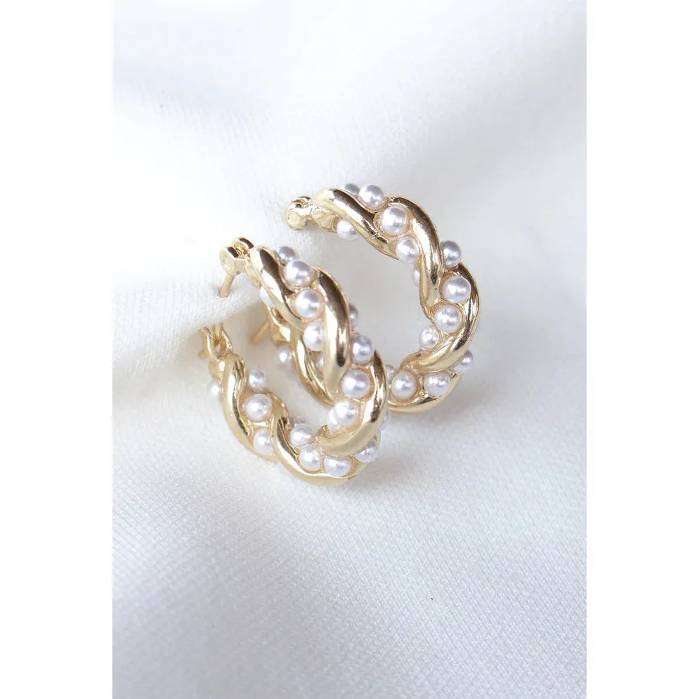 Audrey Hoop Earrings