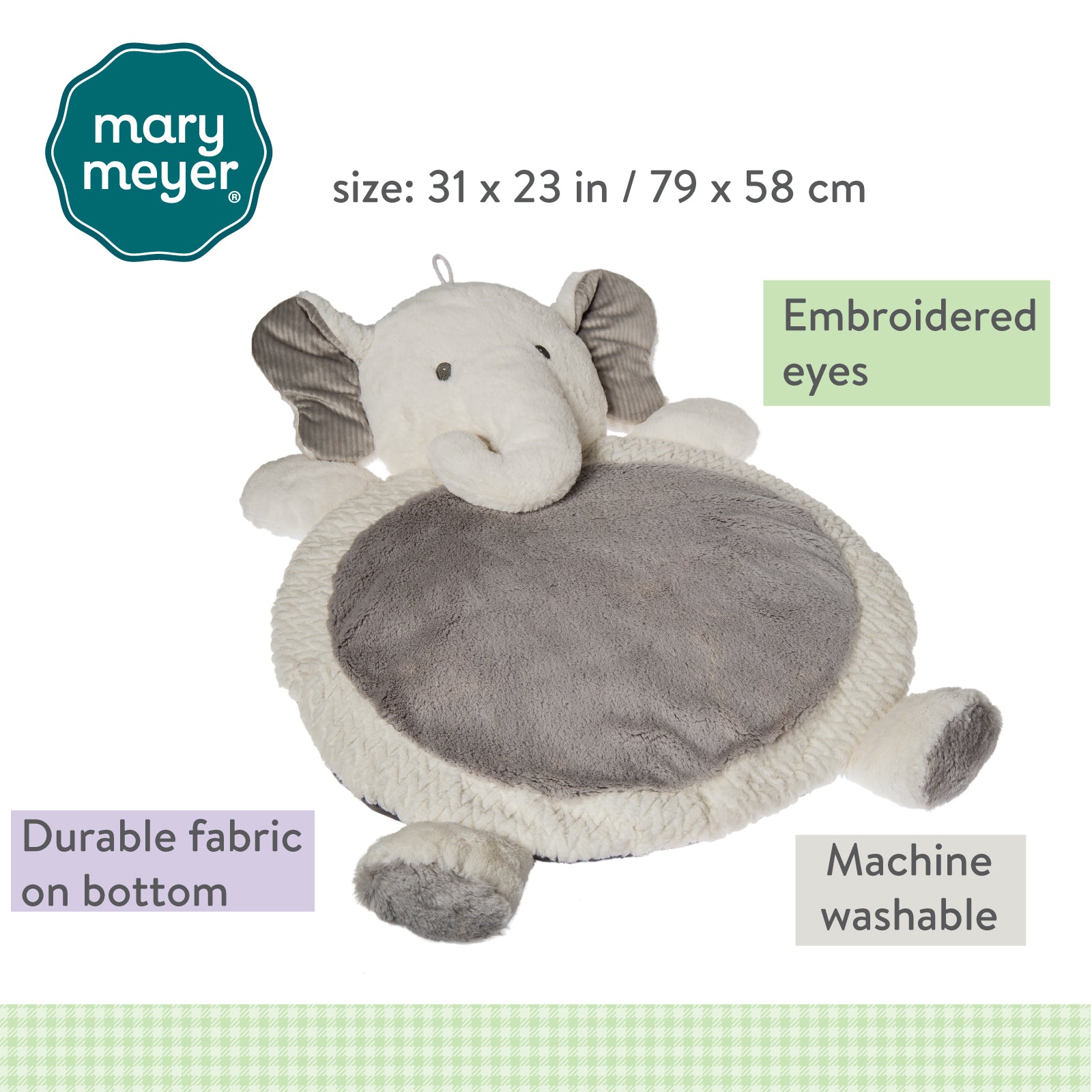 Afrique Elephant Baby Mat