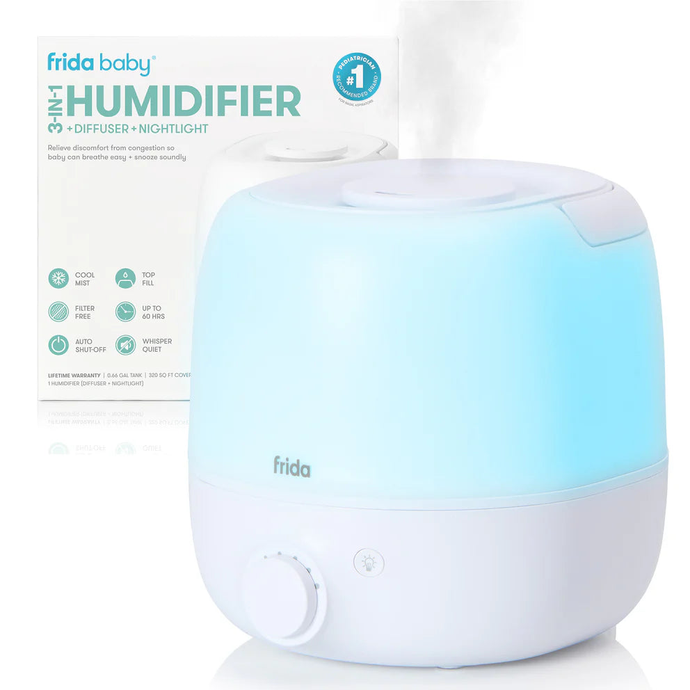 3-in-1 Humidifier, Diffuser, Nightlight