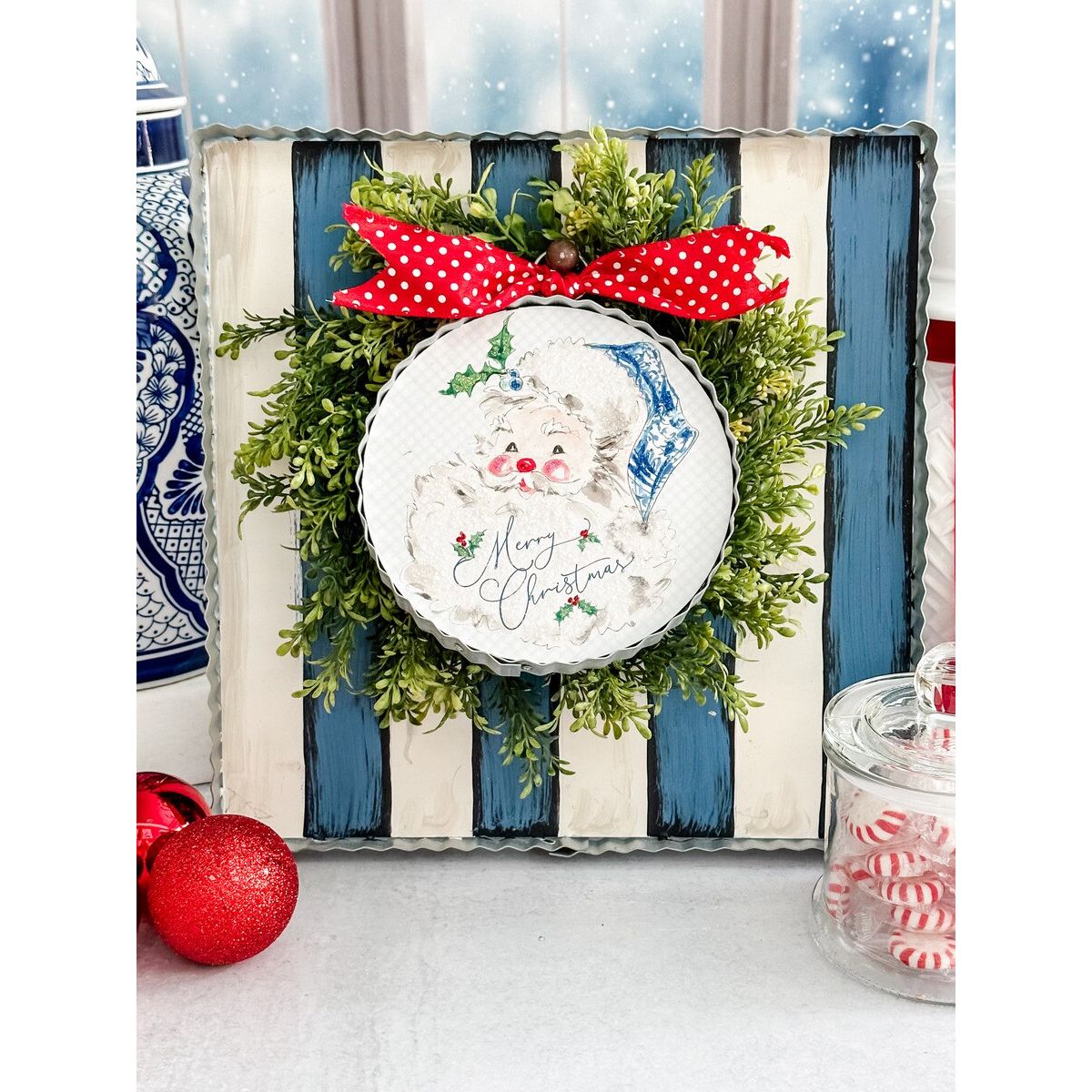 RTC | Mini Art Blue Santa