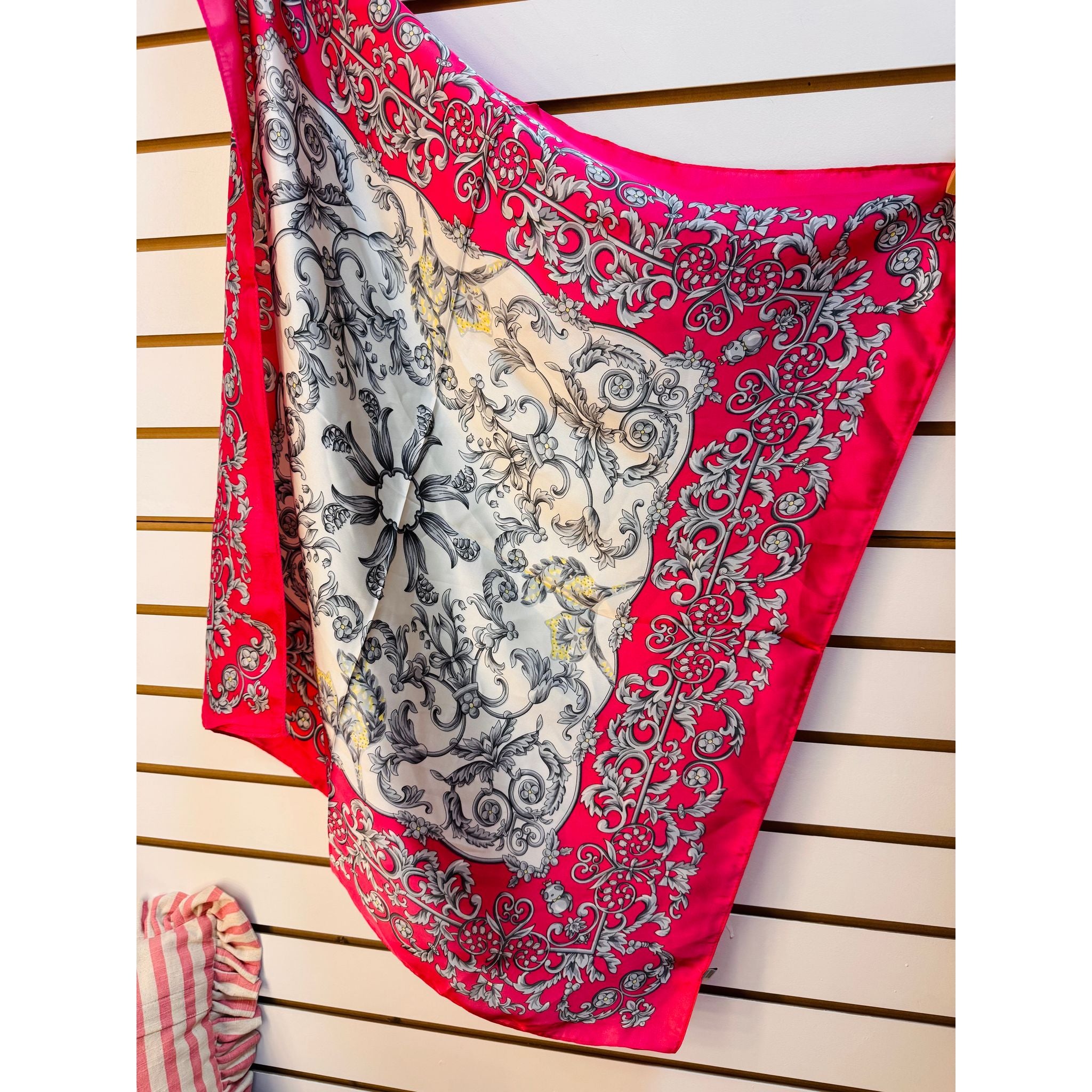 Silk Patterned Scarves