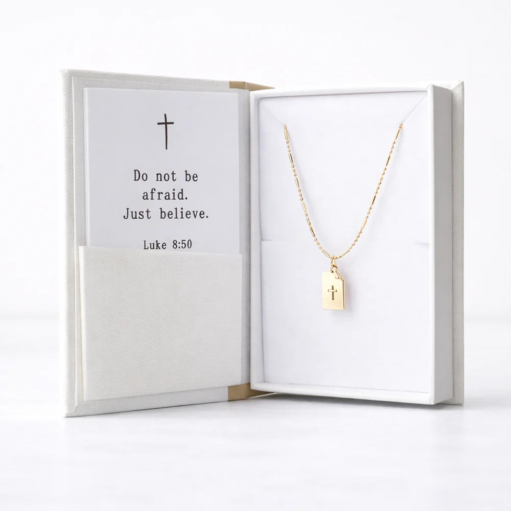 Storytellers Necklace-Cross