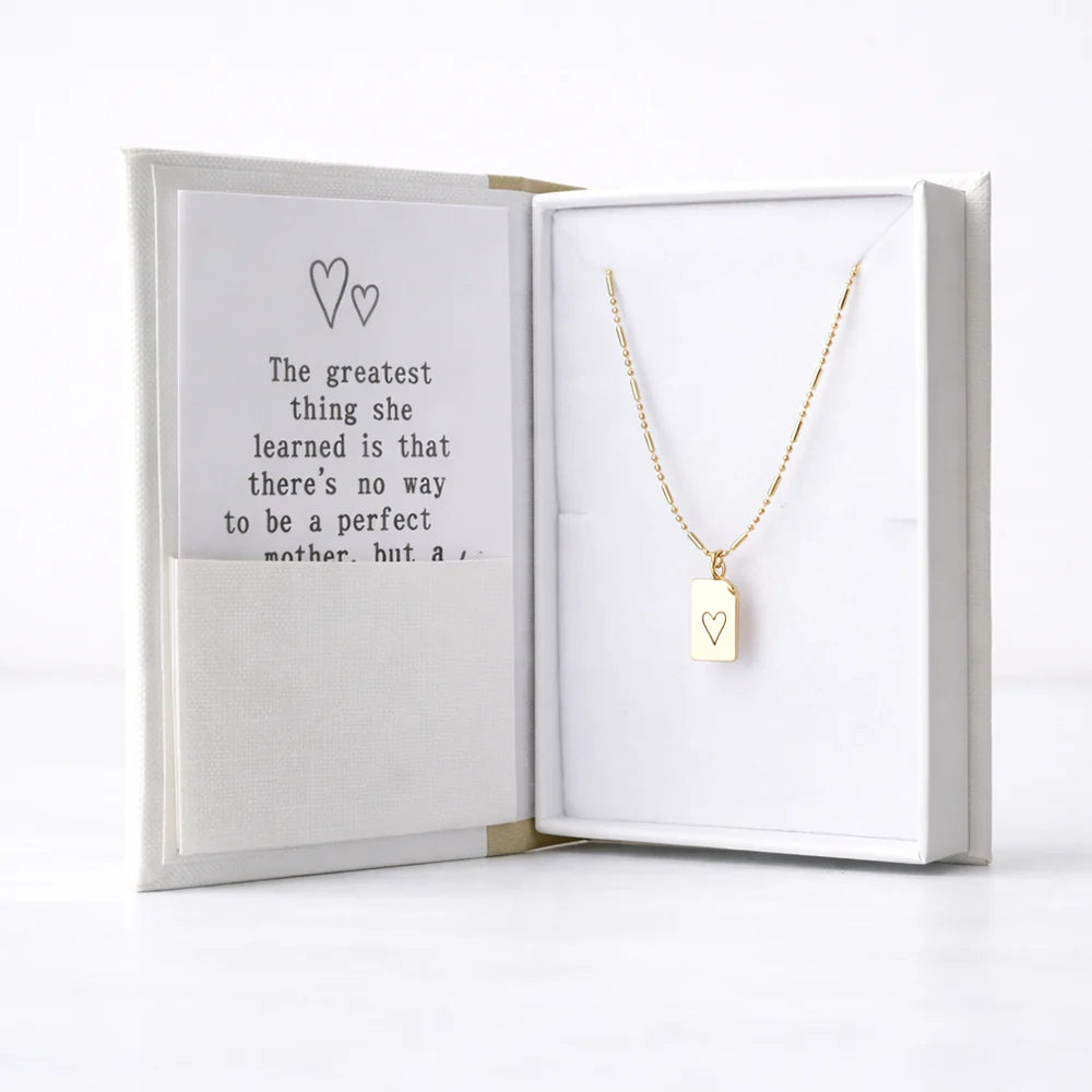 Storytellers Necklace-Heart