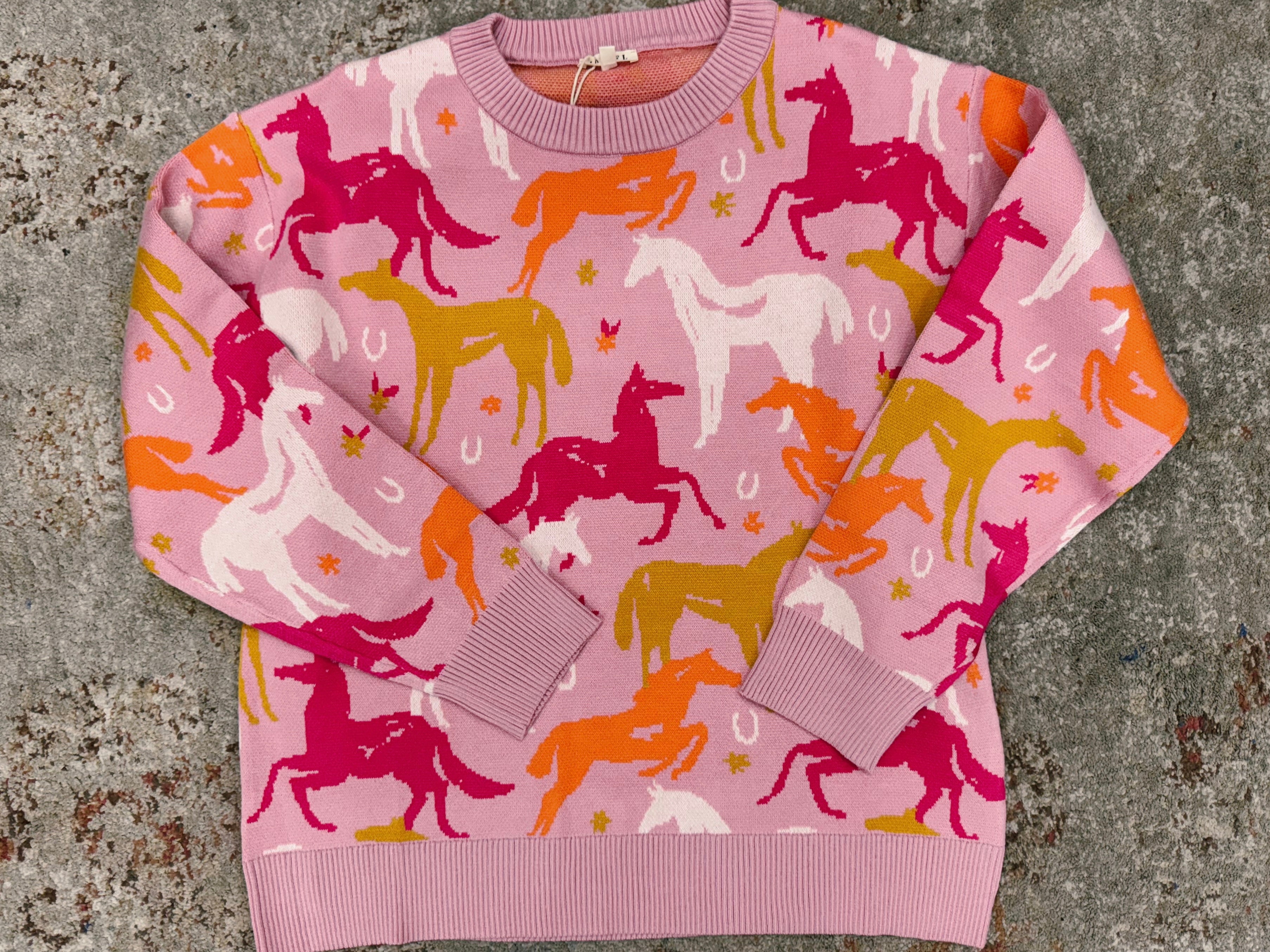 Wild Horses Sweater