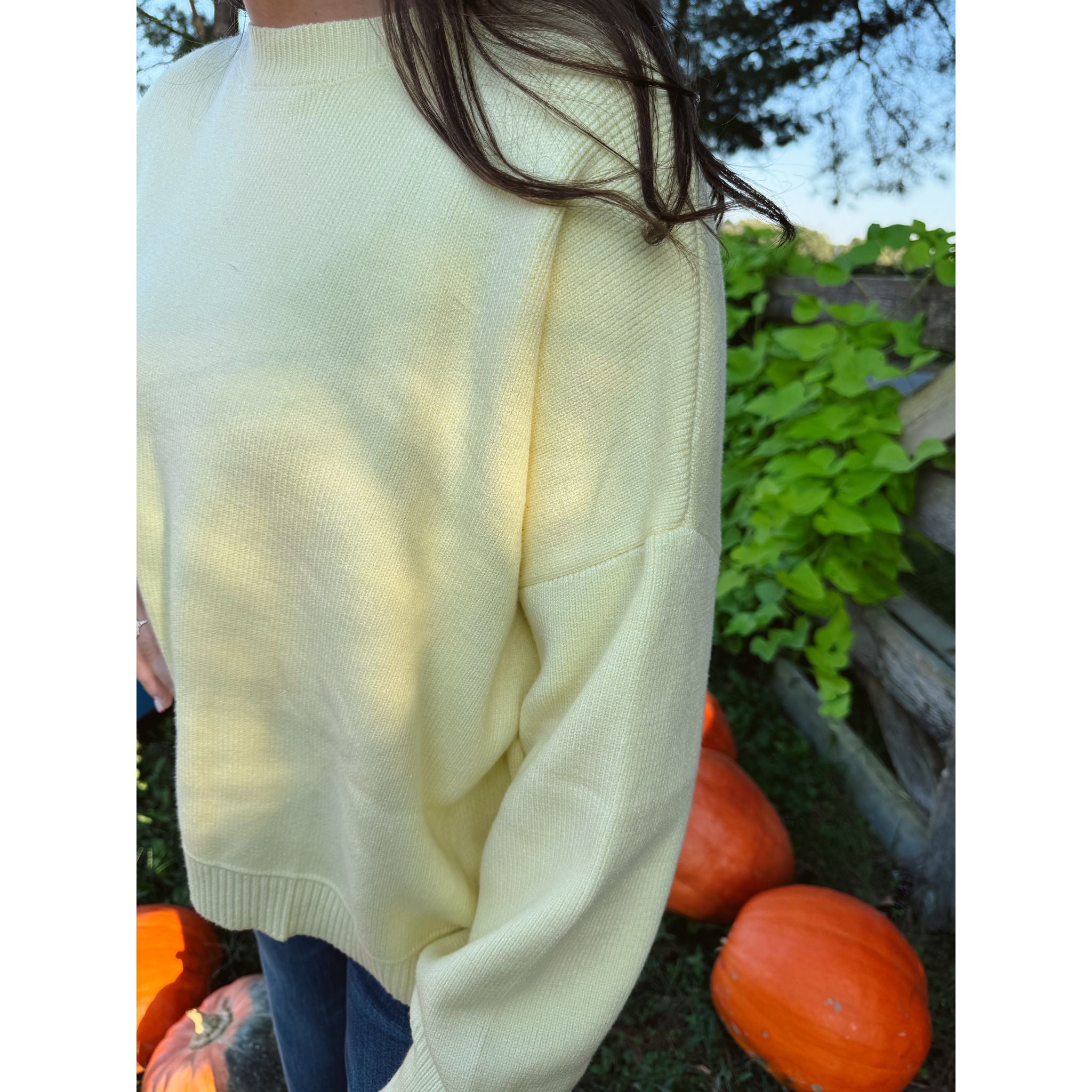 Butter Yellow Sweater