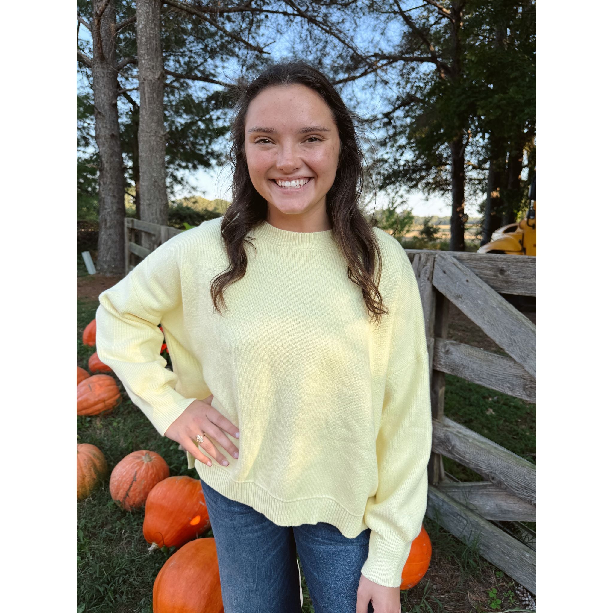 Butter Yellow Sweater