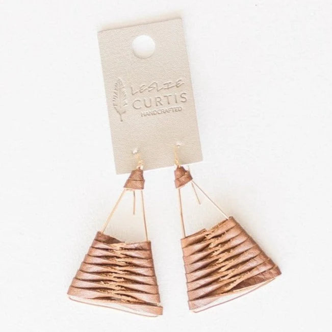 Dallas Triangle Earrings
