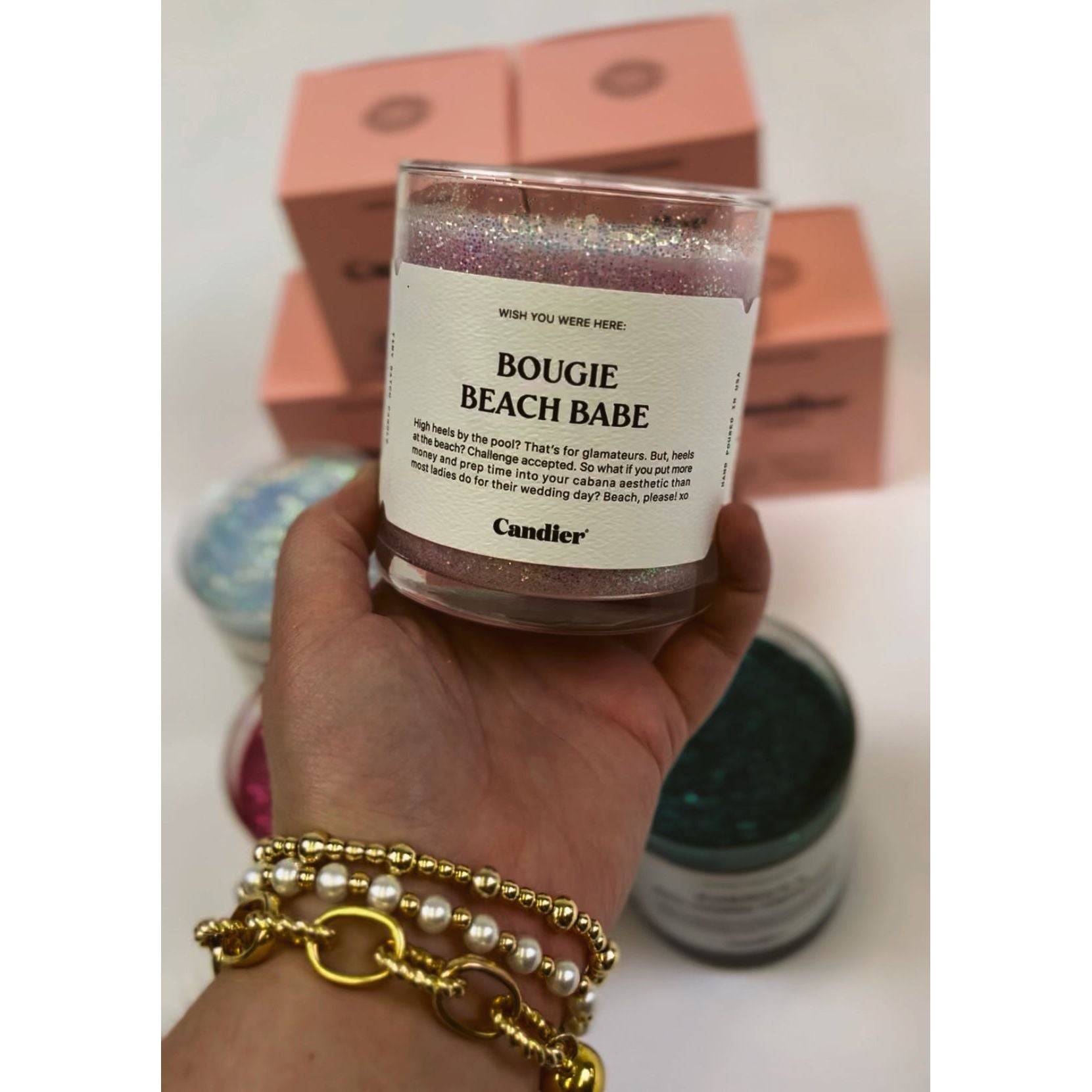 Bougie Beach Babe Candle