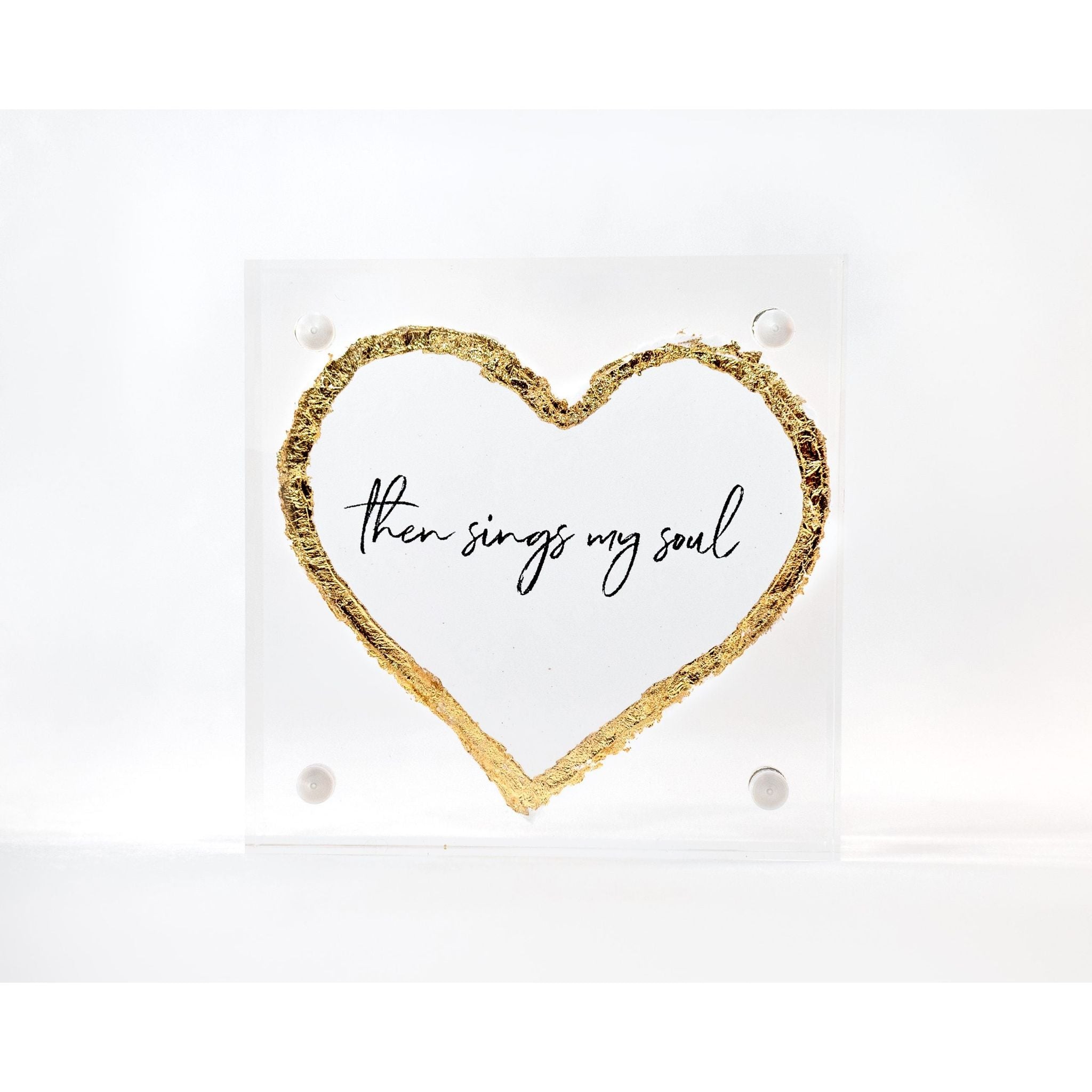 Then Sings My Soul Acrylic Block
