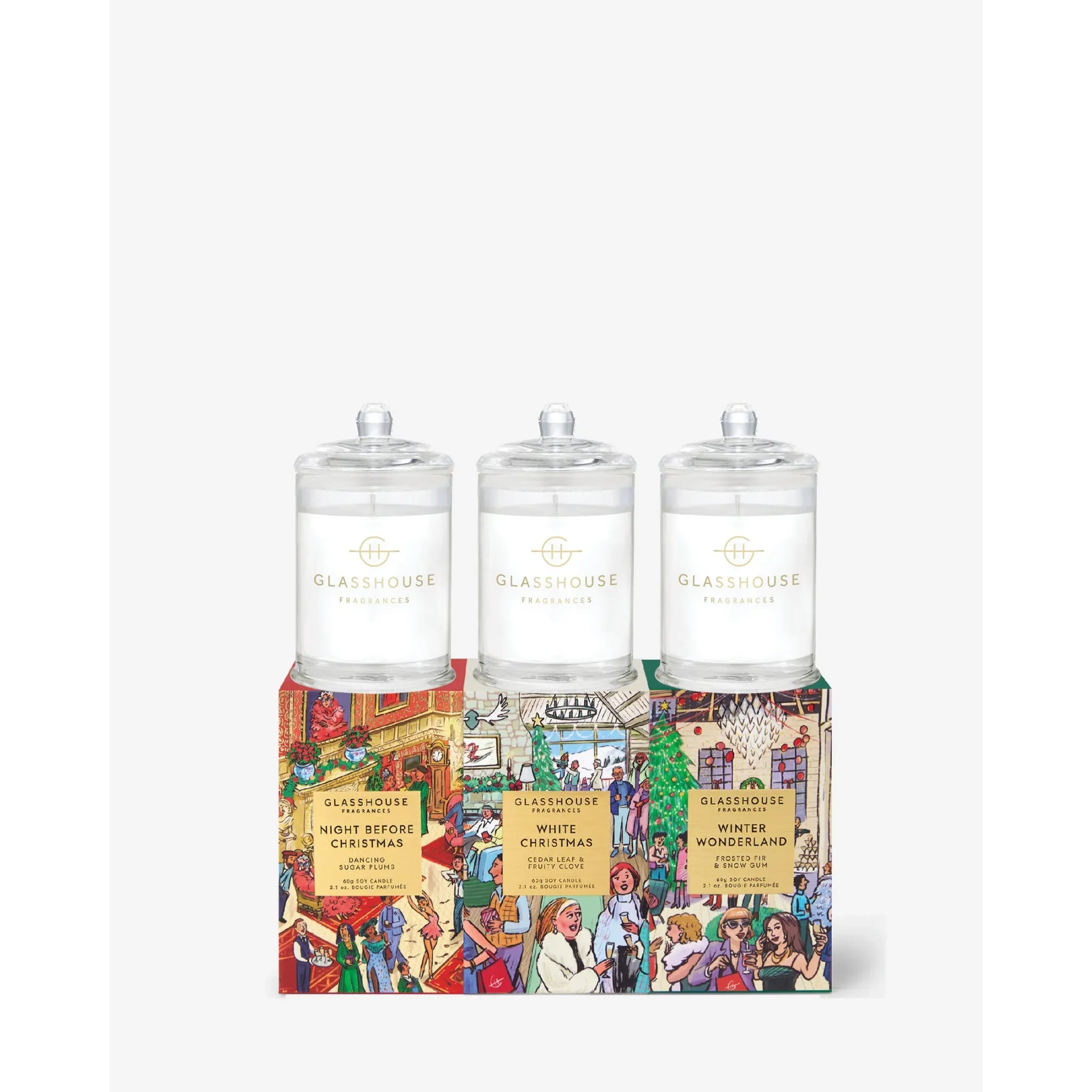 Glasshouse | Christmas Trio