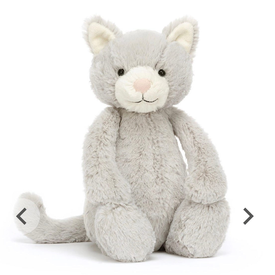 Jellycat Bashful Grey Kitty Original