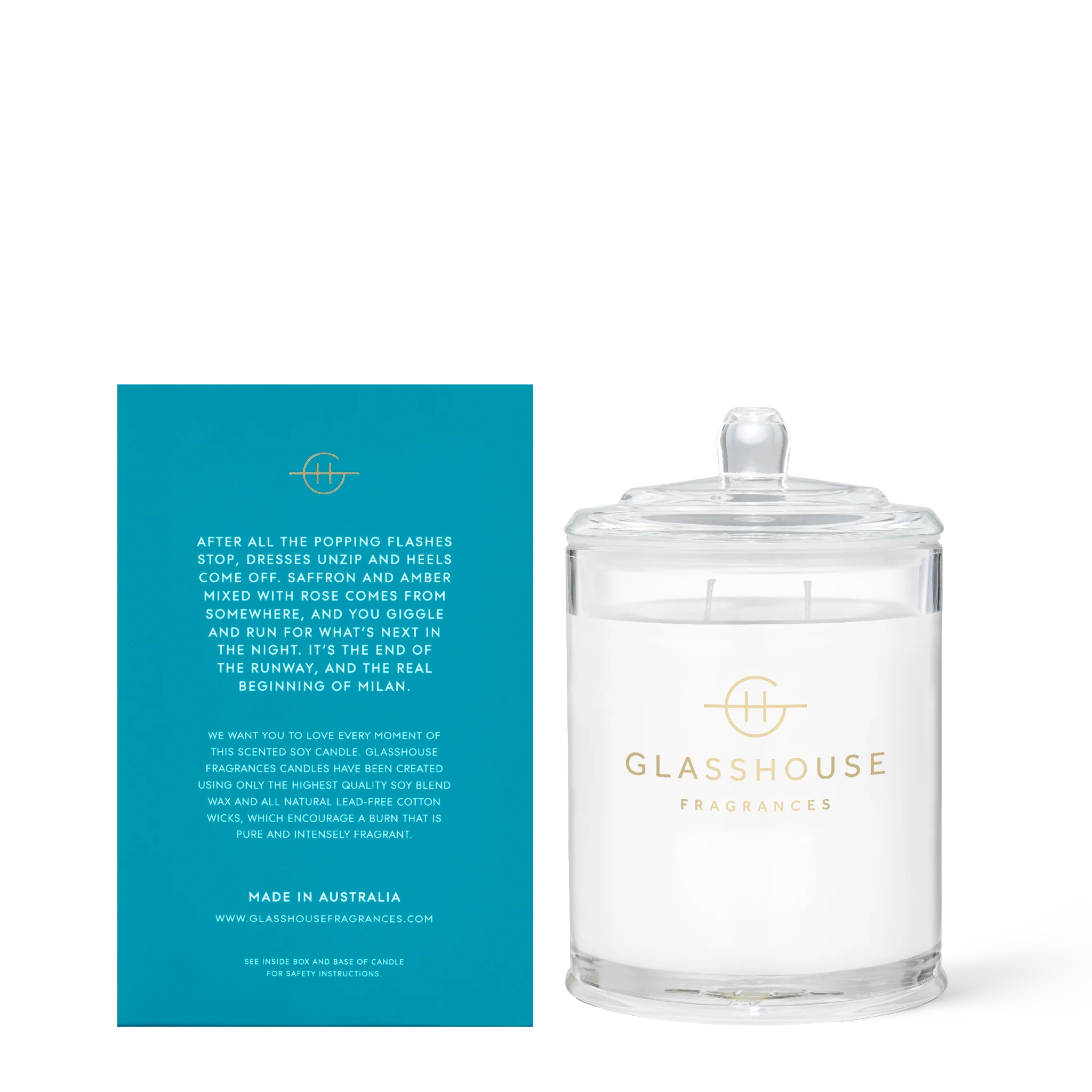 Glasshouse | Midnight in Milan Candle