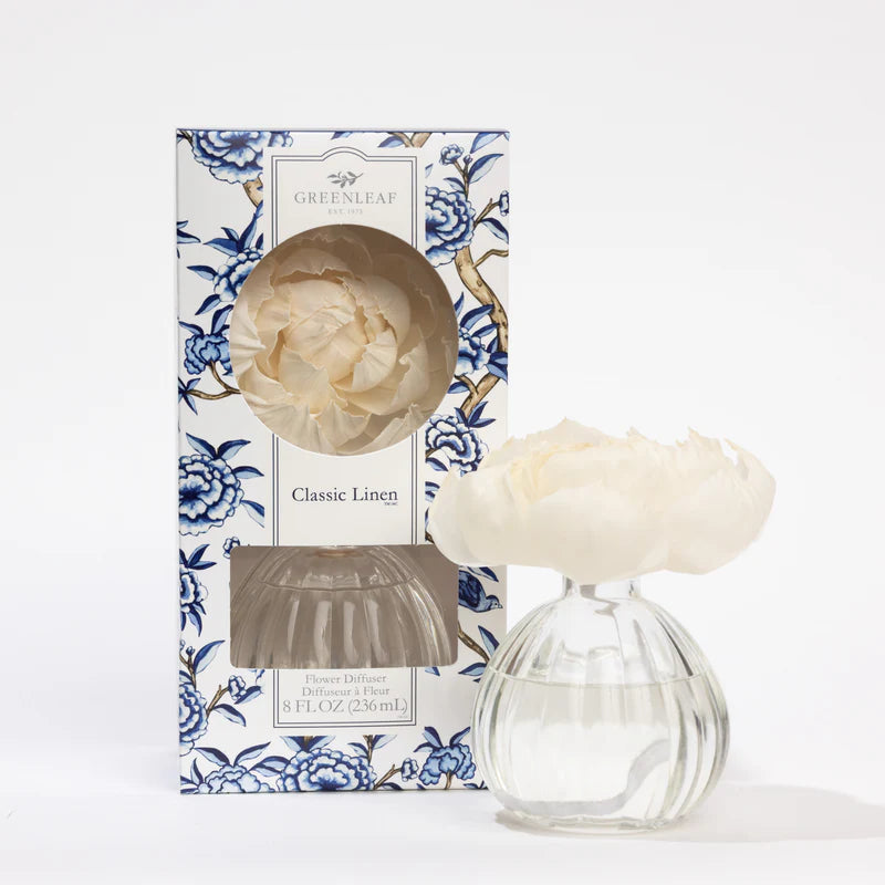 Classic Linen Flower Diffuser