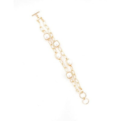 Goldie Pearl Bracelet