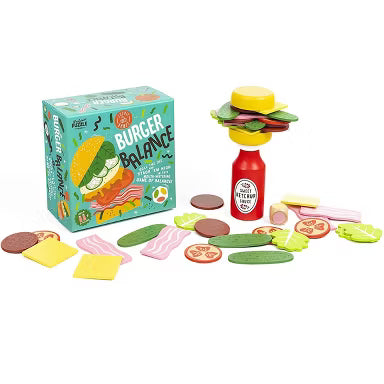 Burger Balance Stacking Game