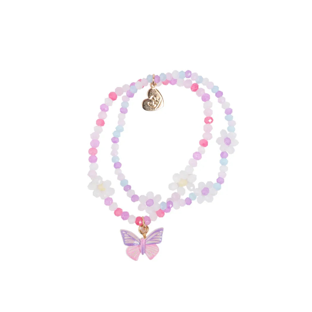 Butterflies and Daises Bracelet