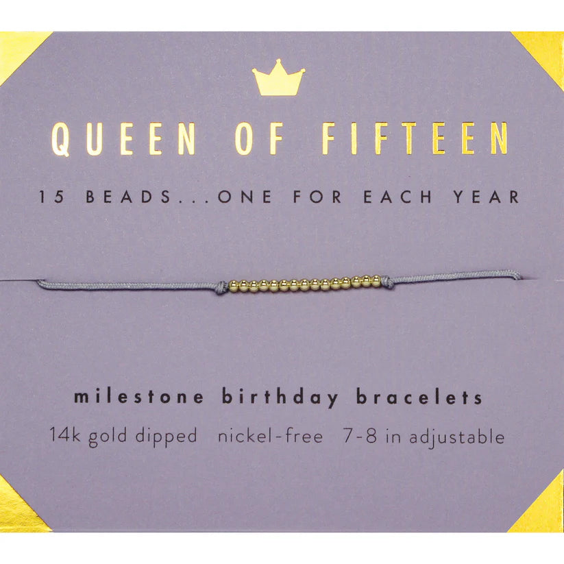 Milestone Birthday Bracelet