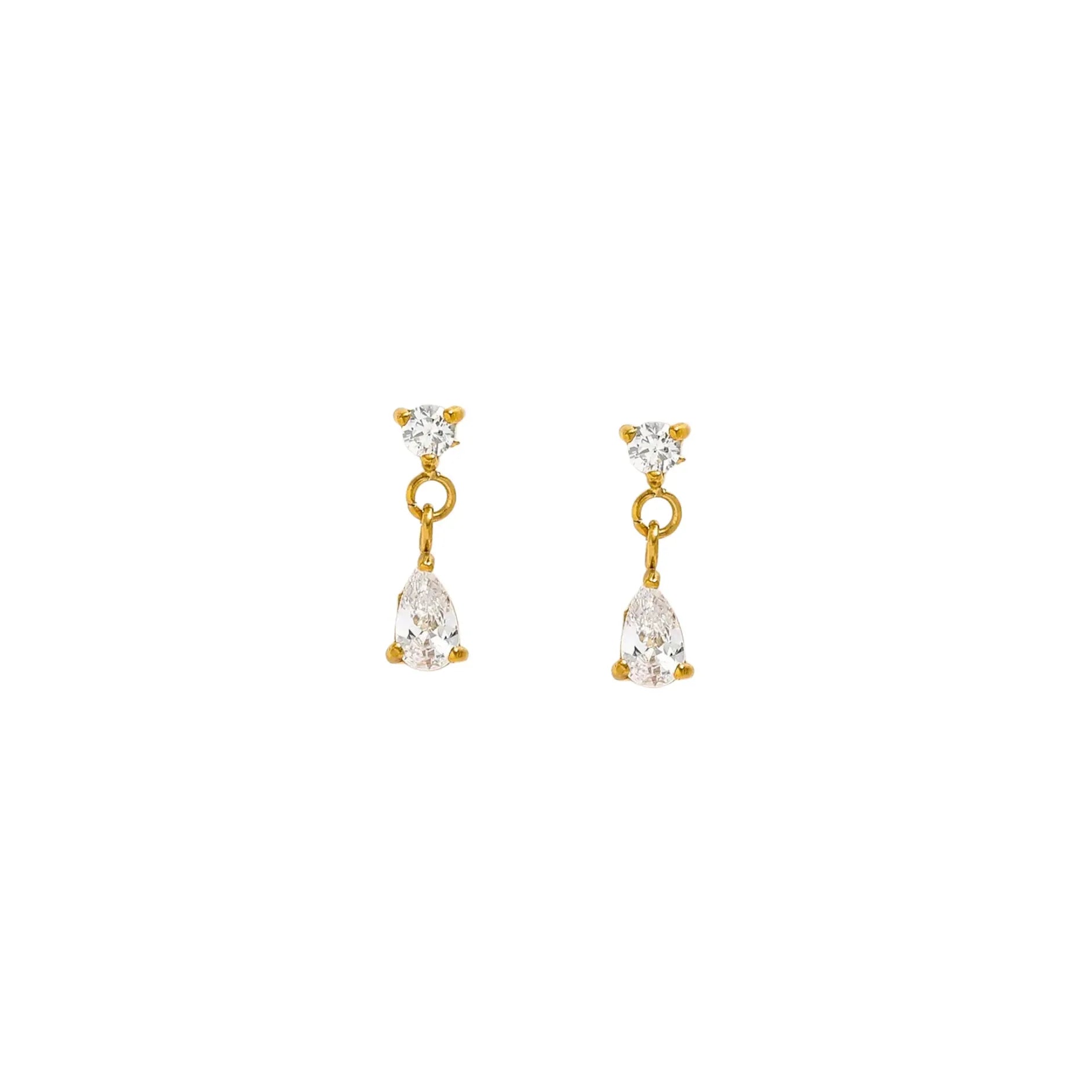 Tiny Oval Studs