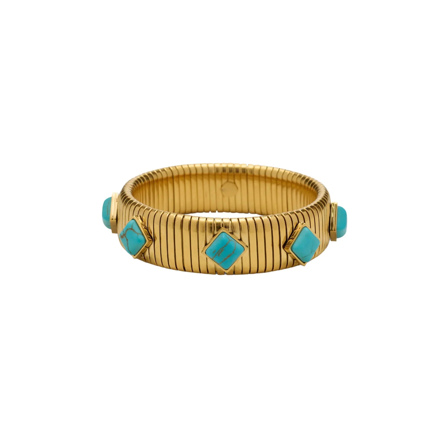 Turquoise Tube Bracelet