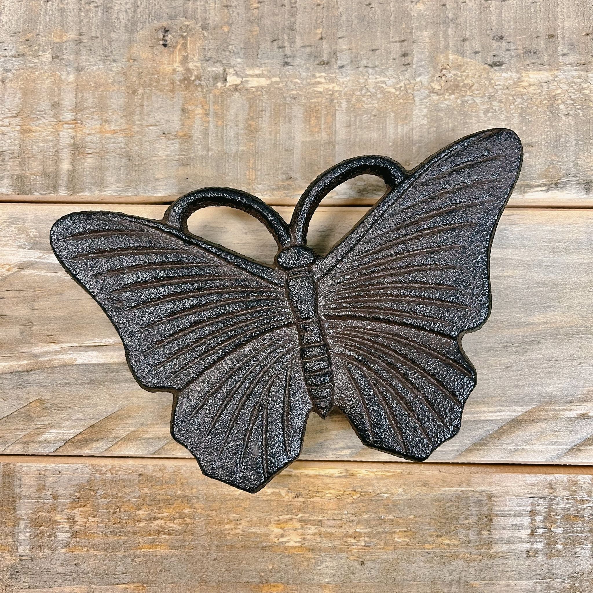 Cast Iron Butterfly Hide-A-Key