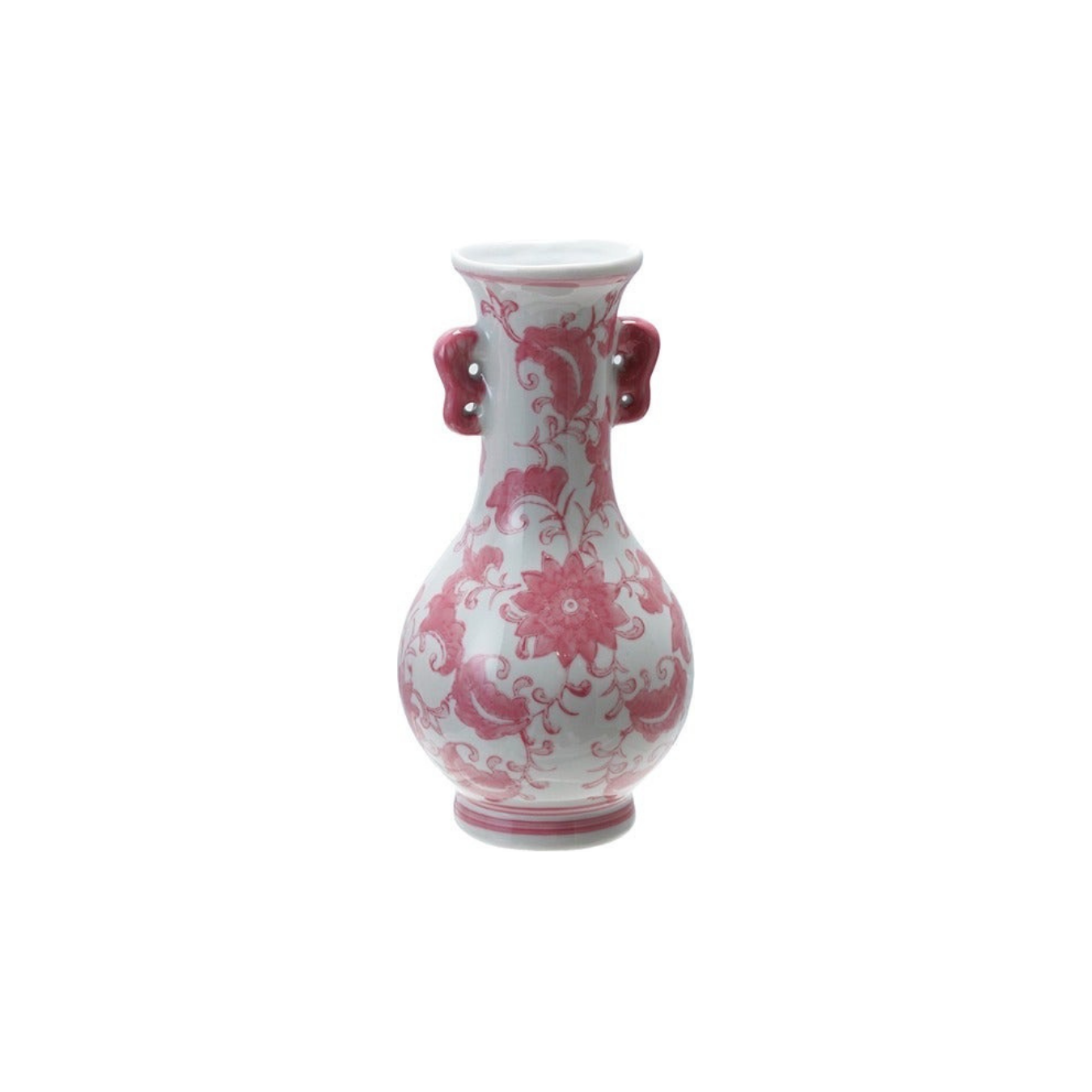 Pink Floral Vases