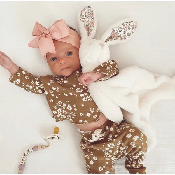 Mon Ami | Princess Bunny Baby Security Blanket Faith