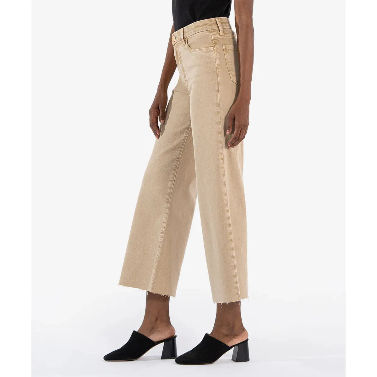 KUT | Meg Biscuit High Rise Fab Ab Wide Leg