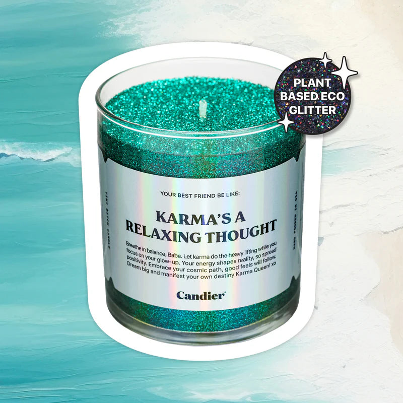 Karma's A Relaxing Thought Candle