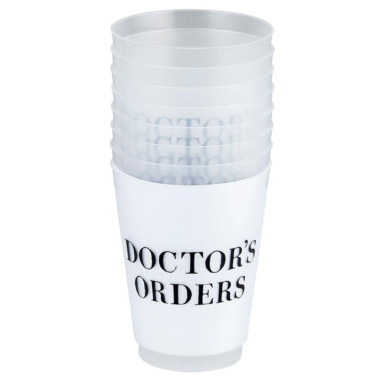 Doctors Orders Frosted Cups