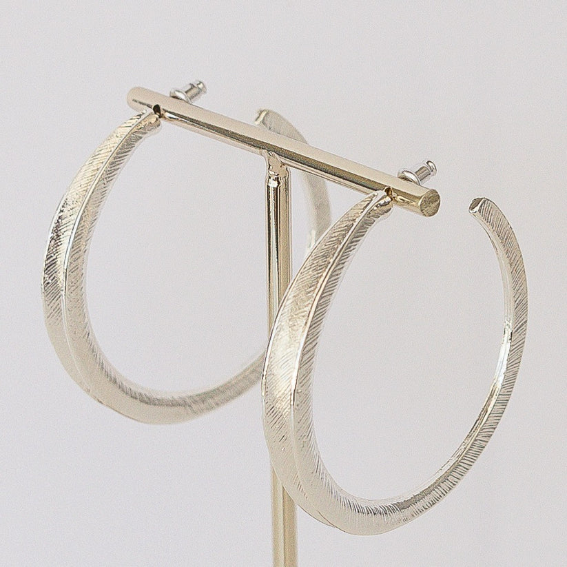 Layla Brushed 2" Hoop