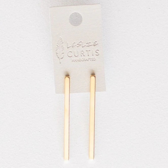 Lennon Long Bar Earrings