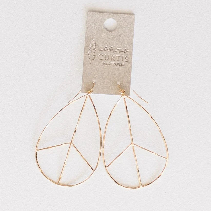 Lilah Peace Earring