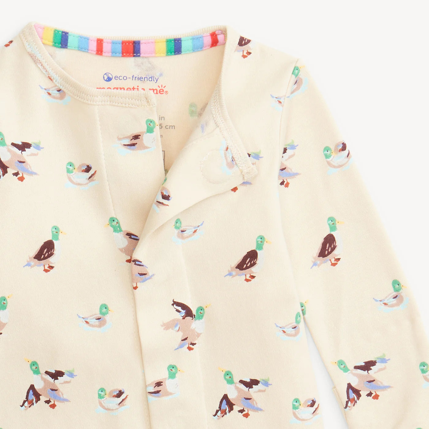 Magnetic Me Quack Me Up Organic Cotton Coverall