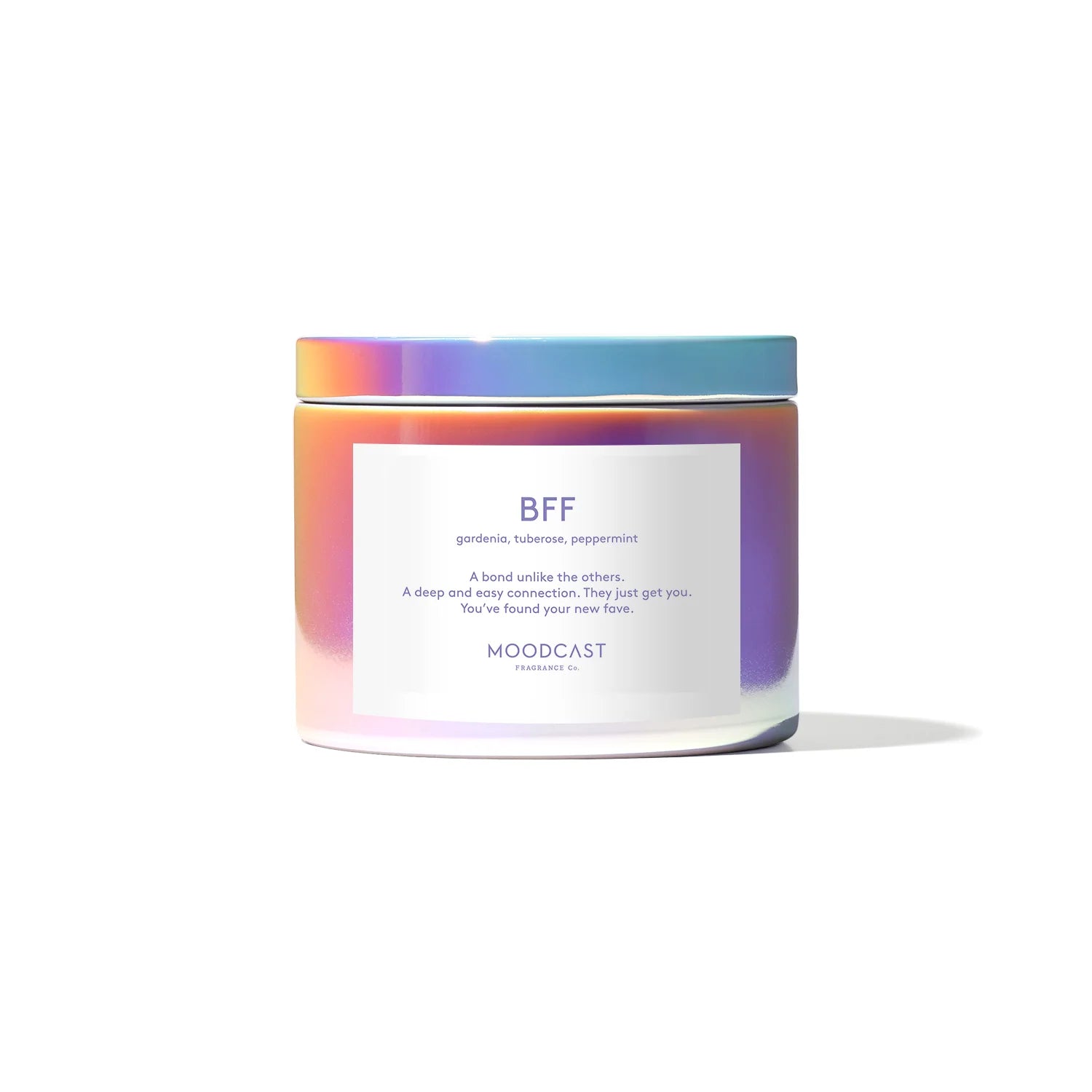Moodcast | BFF Iridescent Mini Candle